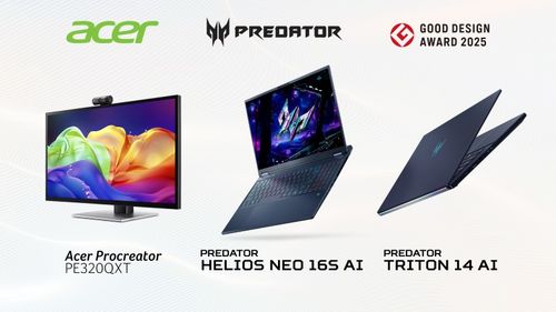 以設計重塑未來交互 宏碁斬獲2025 Good Design多項大獎，觸控產品閃耀國際舞臺